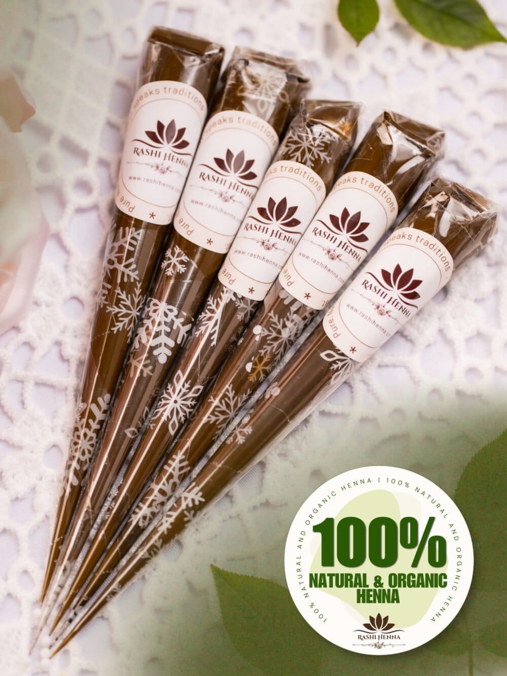 Henna Mehndi Cone - 100% Natural Ingredients